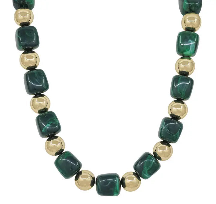 Gem Society Mixed Beaded Necklace