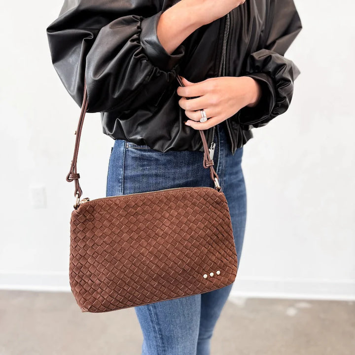 Pretty Simple | Harper Sueded Hobo Shoulder Bag