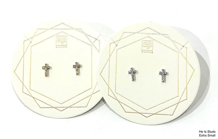 He Is Stud Earrings PRE-ORDER