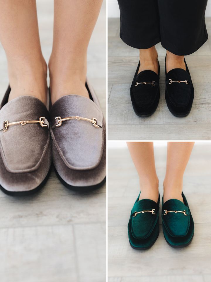 Vivian Velvet Loafers *Final Sale*