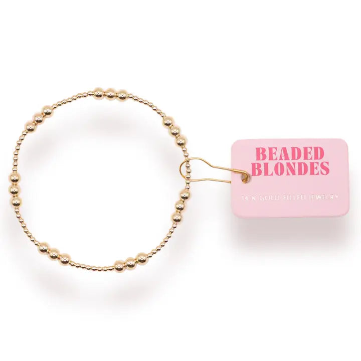 Beaded Blondes | ILY Bracelet