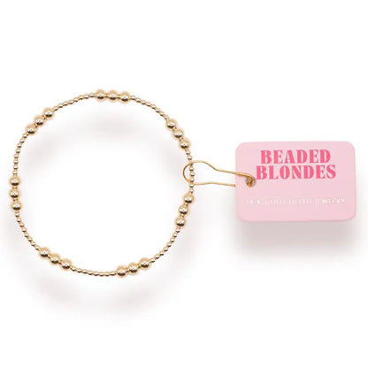 Beaded Blondes | ILY Bracelet