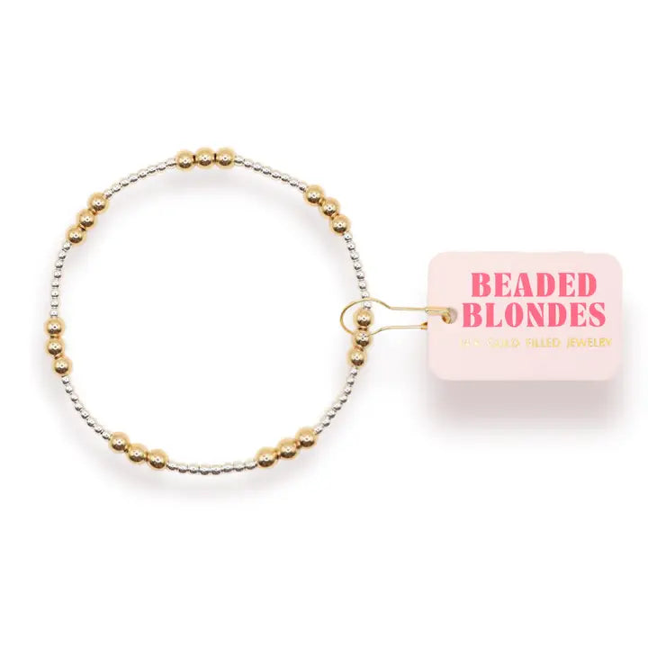Beaded Blondes | ILY Bracelet