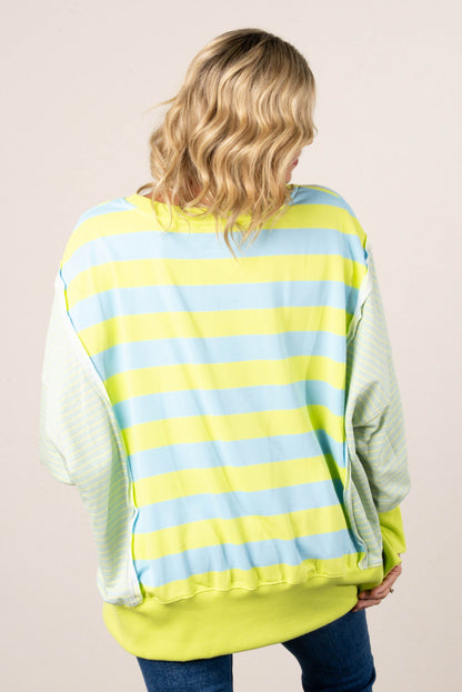 Oversized Striped Top