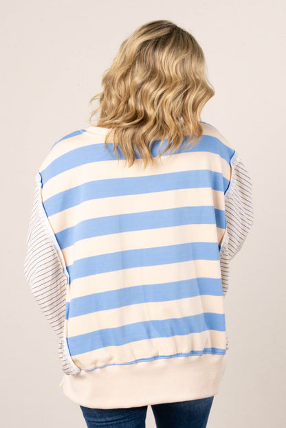 Oversized Striped Top