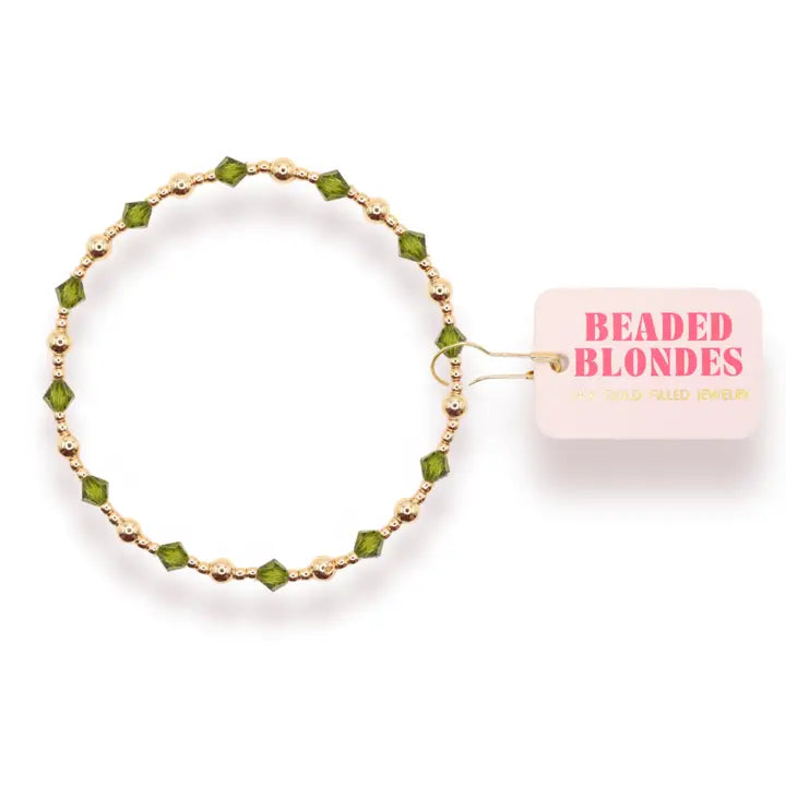 Beaded Blondes | June Swarovski Bracelet