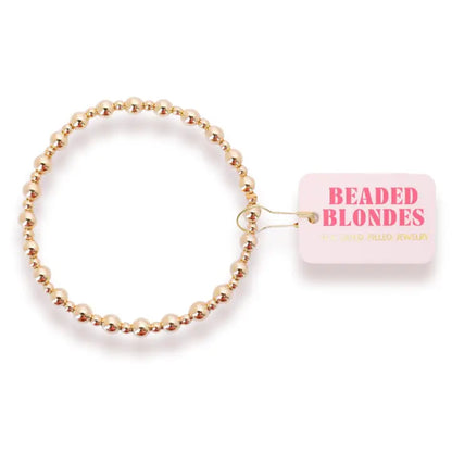 Beaded Blondes | Katy Bracelet in Gold