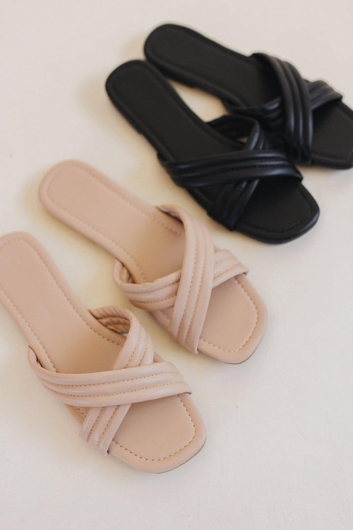 sku29933 | Ira Quilted Slide Sandal *Final Sale*
