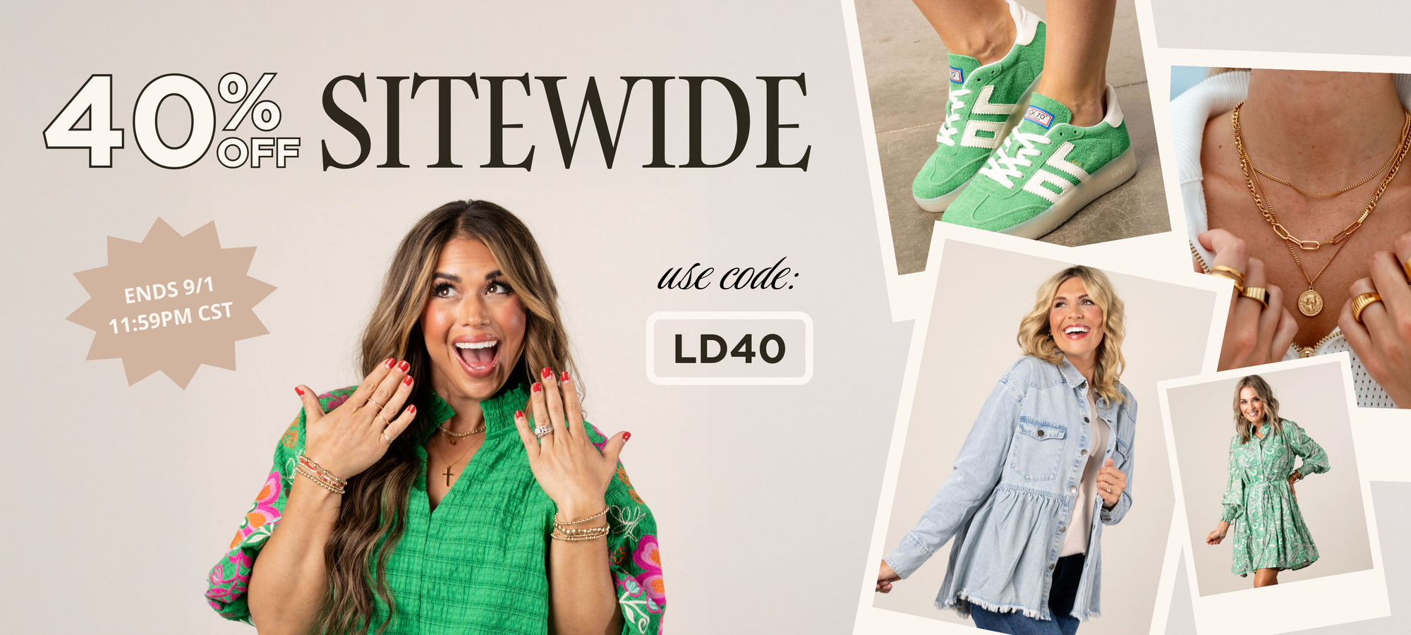 Boutique labor day sale