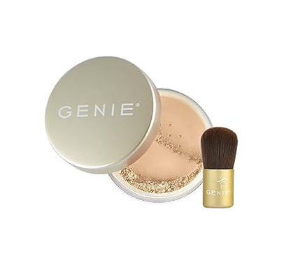 Genie | Nutratanicals Mineral Foundation + Large Kabuki Brush