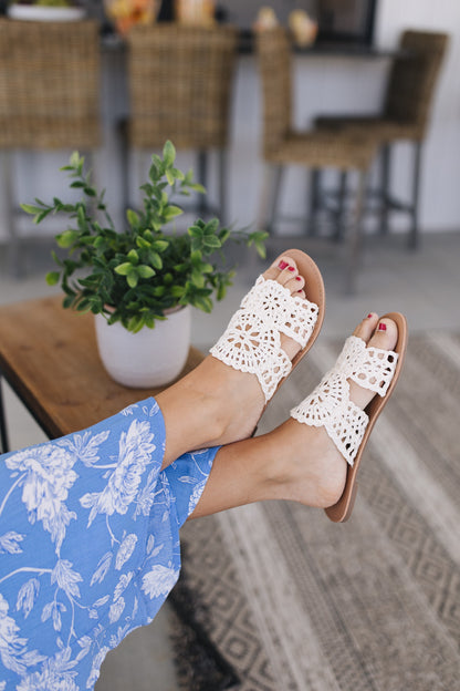 sku30301 | Athena Raffia Slide Sandal *Final Sale*