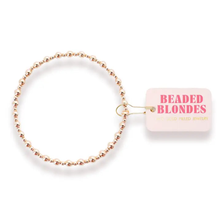 Beaded Blondes | Mini Katy Bracelet in Gold