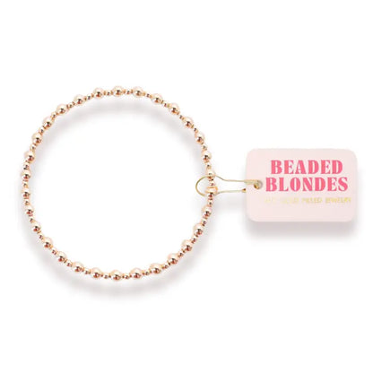 Beaded Blondes | Mini Katy Bracelet in Gold