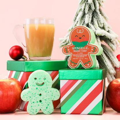 Spongelle | Holiday Gingerbread Body Buffer