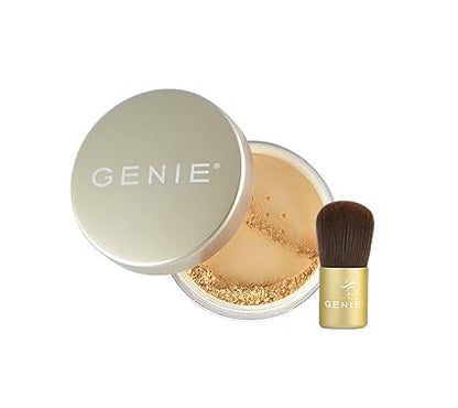 Genie | Nutratanicals Mineral Foundation + Large Kabuki Brush