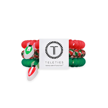 Teleties | Holiday Small Hair Ties - 3 PK