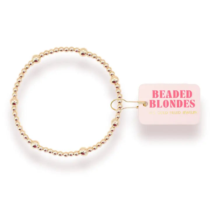 Beaded Blondes | Olive Bracelet