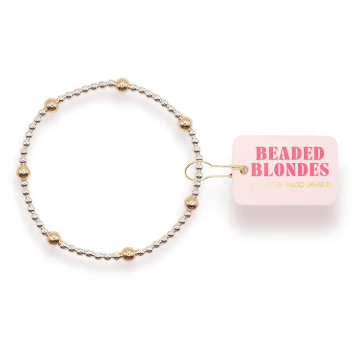 Beaded Blondes | Olive Bracelet