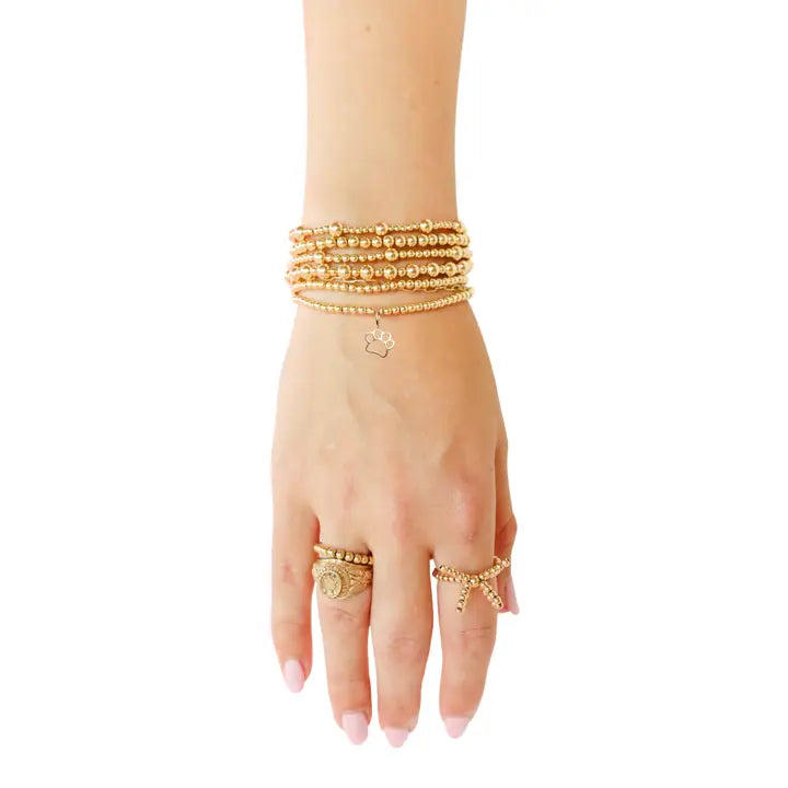 Beaded Blondes | 3mm Charm Bracelet