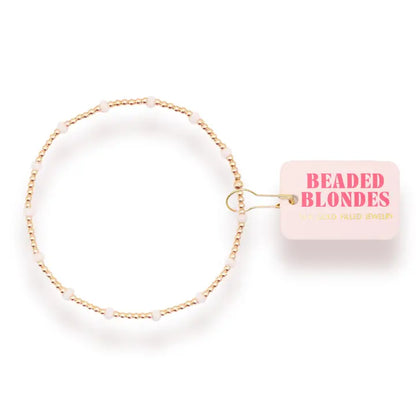 Beaded Blondes | Dainty Poppi Bracelet