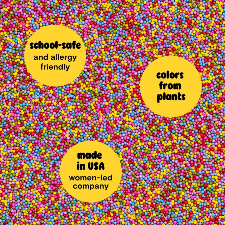 Dye Free Rainbow Nonpareils