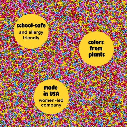 Dye Free Rainbow Nonpareils