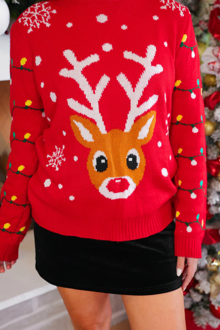 Reindeer Holiday Sweater PRE-ORDER