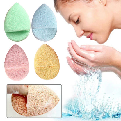 Daily Exfoliating Facial Sponges - Assorted 4 PC