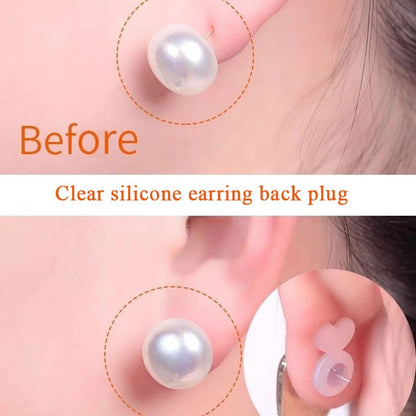 Silicone Ear Lobe Lifters - 5 Pair