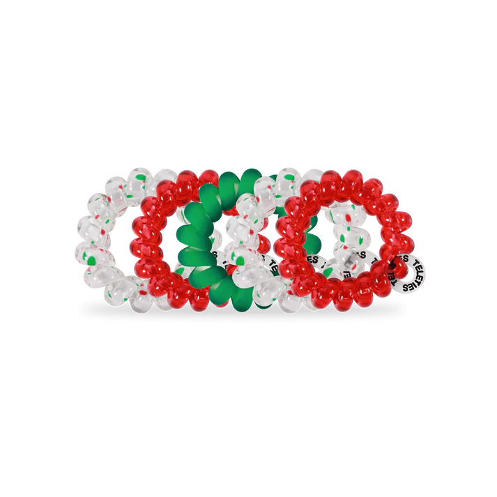 Teleties | Holiday Tiny Hair Ties - 5 PK