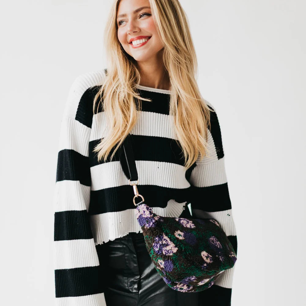 Shirley Sherpa Crossbody Bag PRE-ORDER