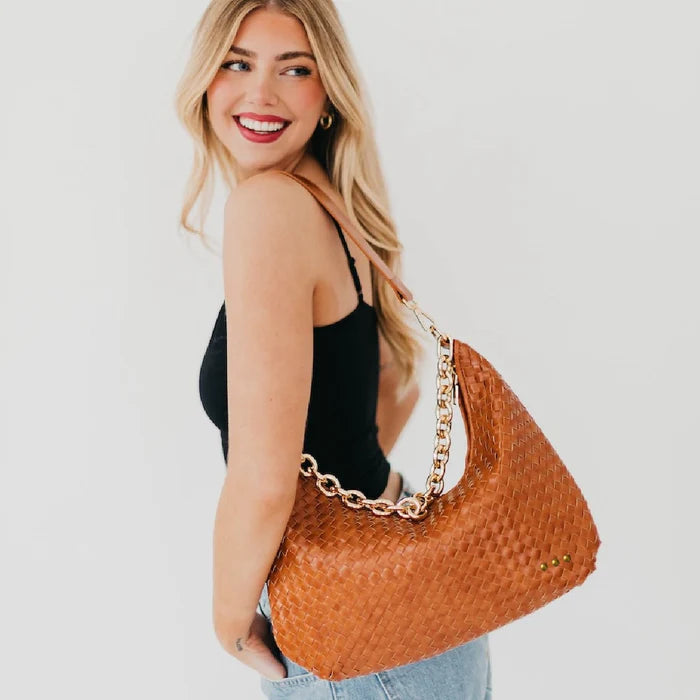 Sienna Slouchy Woven Shoulder Bag PRE-ORDER