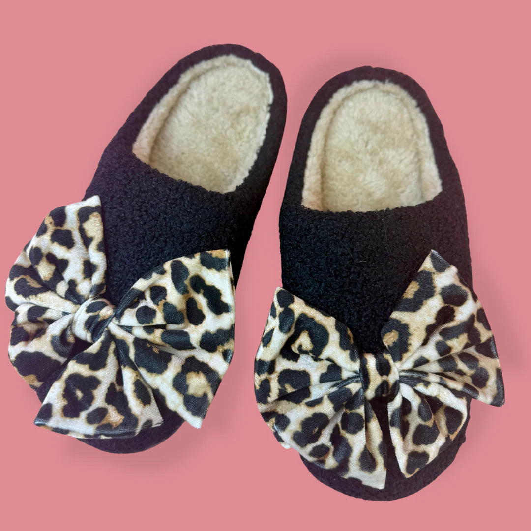 Cozy Bow Slippers PRE-ORDER