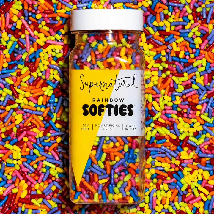 Dye Free Rainbow Softies Sprinkles