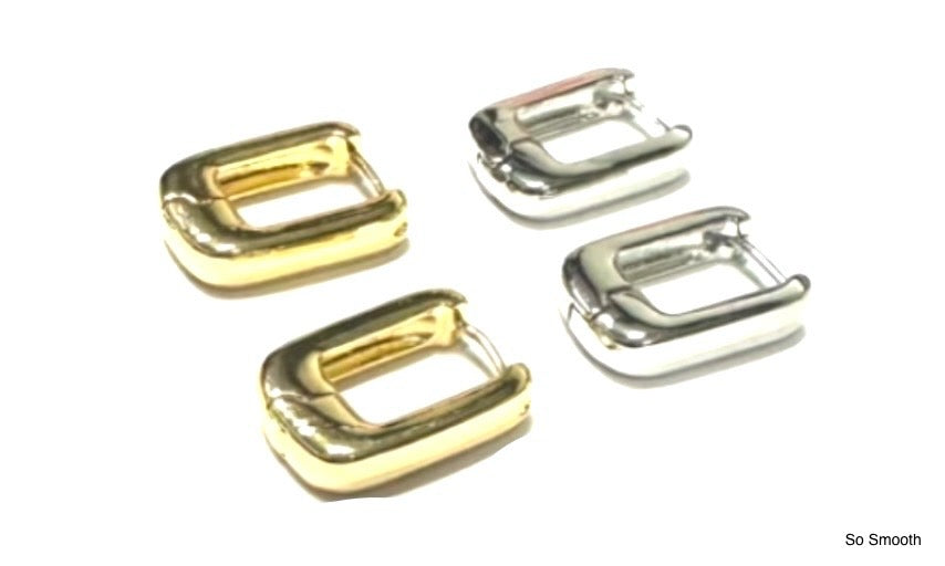 So Smooth Huggie Earrings