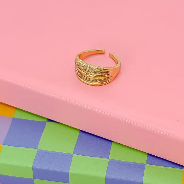 Sparkle Stack Ring PRE-ORDER
