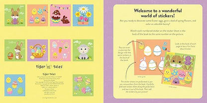 Color With Stickers Easter