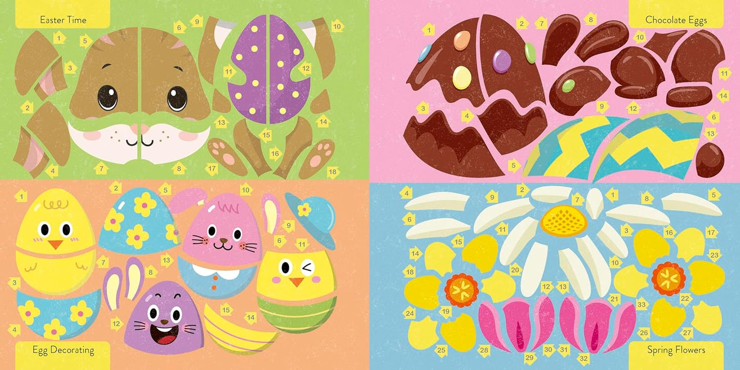 Color With Stickers Easter