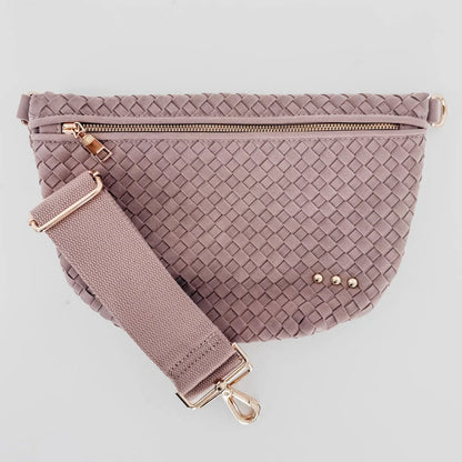 Suede Westlyn Woven Bum Bag PRE-ORDER