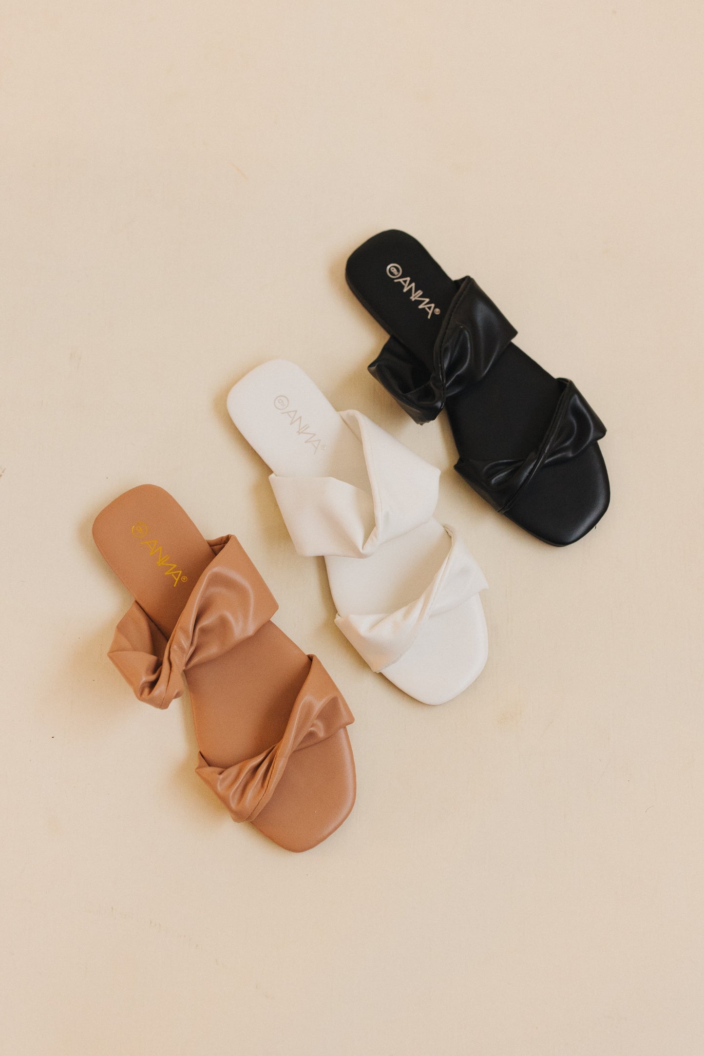 sku30360 | **Daily Deal** Lara Twisted Slide Sandal *Final Sale*