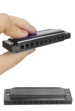 Metal Harmonica with Case