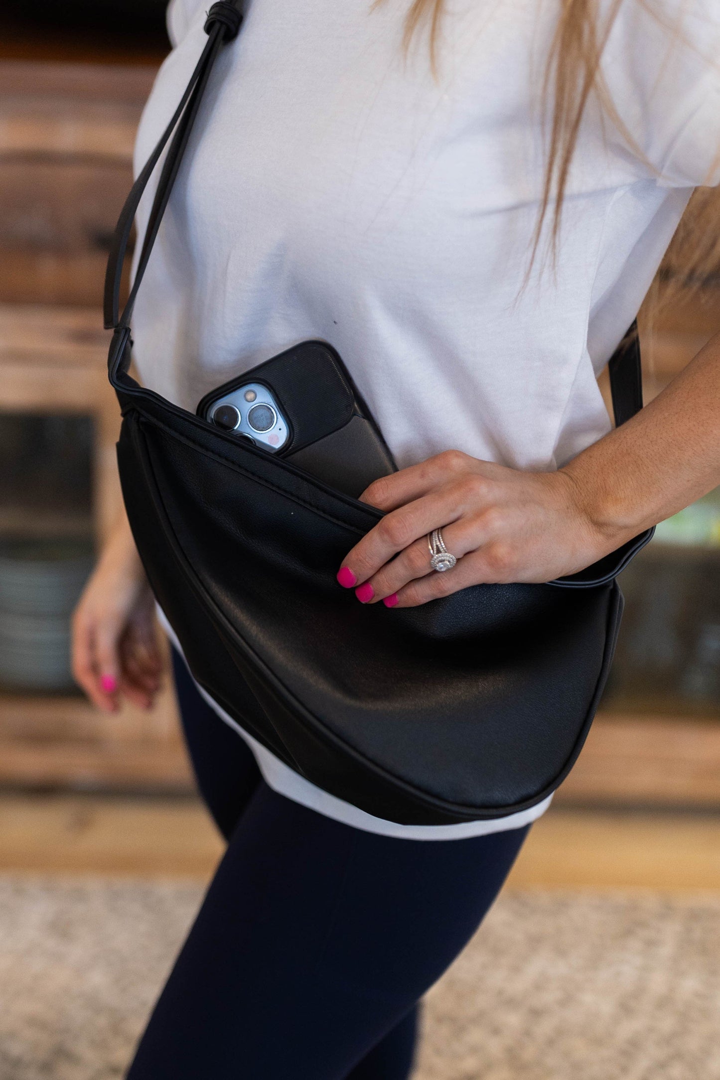 Half Moon Shoulder Bag