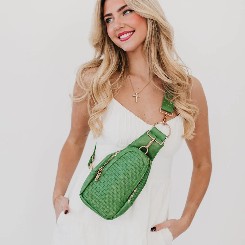 Waverly Woven Sling Bag PRE-ORDER