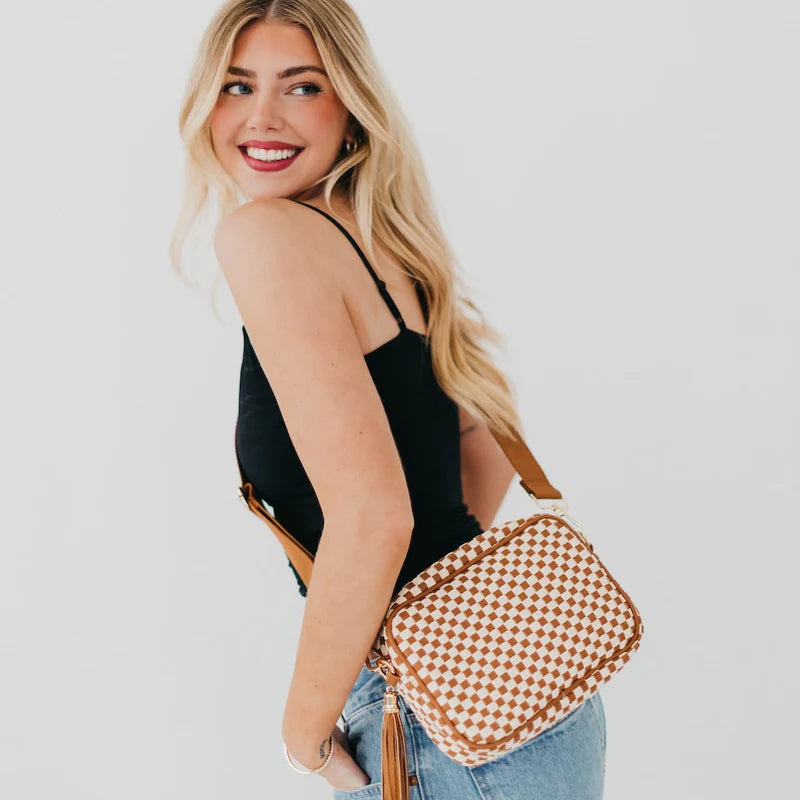 Woven Willow Camera Crossbody Bag PRE-ORDER