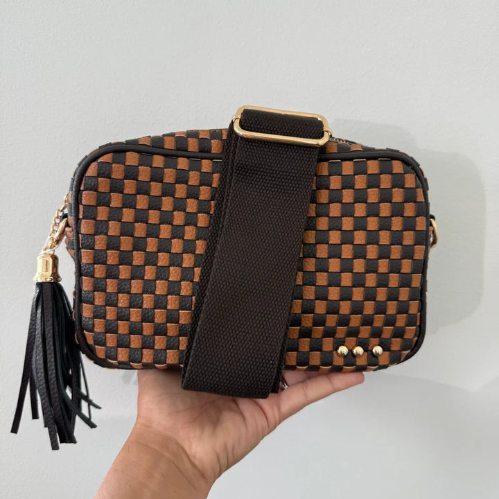 Woven Willow Camera Crossbody Bag PRE-ORDER