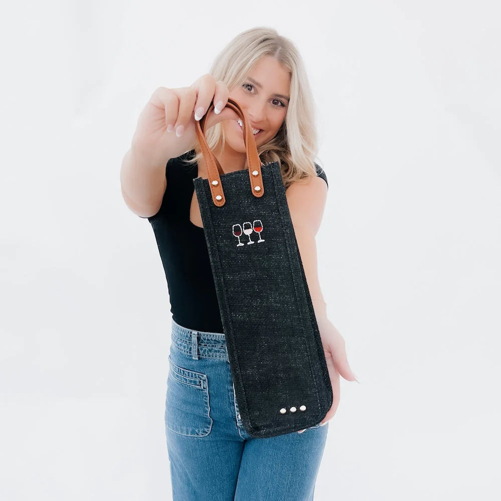 Gifted Canvas Reusable Wine Tote PRE-ORDER