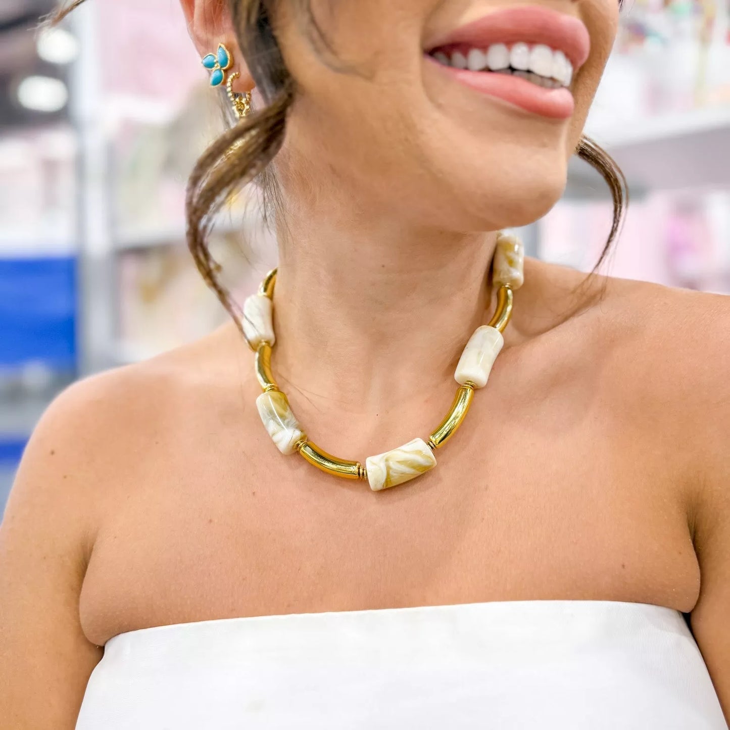 Worth Remembering Chunky Statement Necklace PRE-ORDER