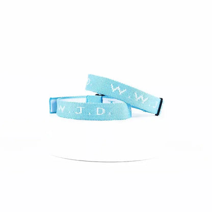 WWJD Adjustable Woven Bracelet
