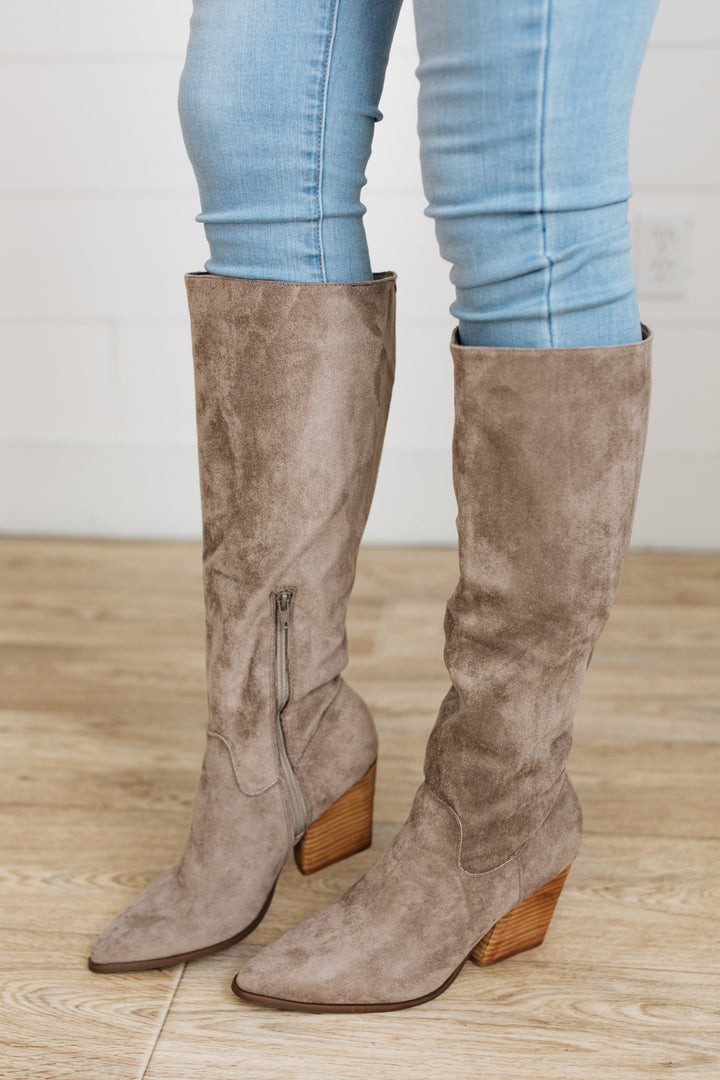 Lacey Knee High Western Boot