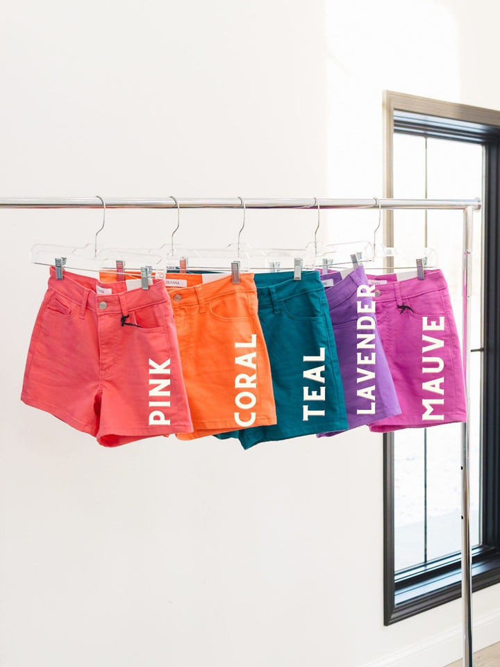 Zenana High Rise Denim Shorts {More Colors} *Final Sale*